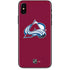 NHL Colorado Avalanche Solid Background iPhone X Skin