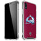 NHL Colorado Avalanche Solid Background iPhone XR Clear Case