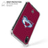 NHL Colorado Avalanche Solid Background iPhone XR Clear Case