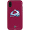 NHL Colorado Avalanche Solid Background iPhone XR Pro Case