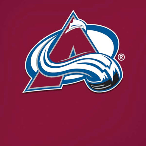 NHL Colorado Avalanche Solid Background iPhone XS Max Skin