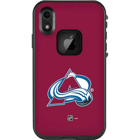 NHL Colorado Avalanche Solid Background LifeProof Fre iPhone Skin