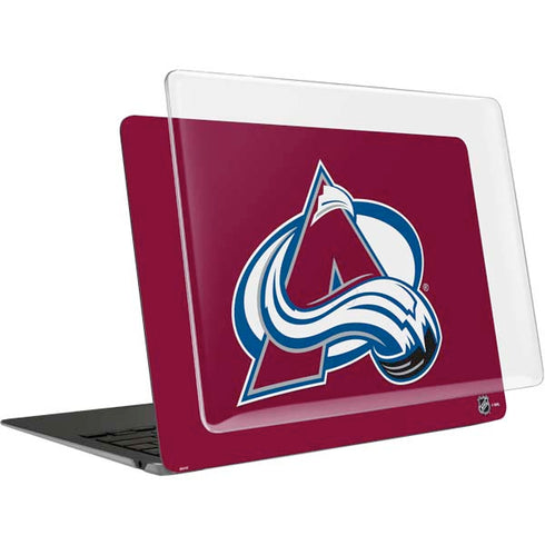 NHL Colorado Avalanche Solid Background MacBook Air 13in M1 (2021) Case plus Skin