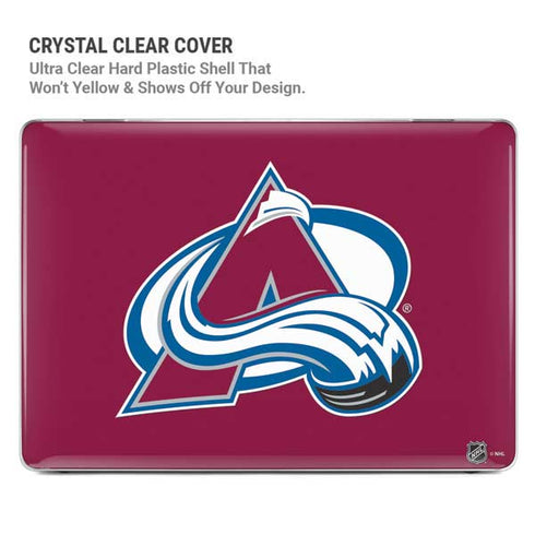 NHL Colorado Avalanche Solid Background MacBook Air 13in M1 (2021) Case plus Skin