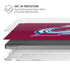 NHL Colorado Avalanche Solid Background MacBook Pro 16in (2021-25) Case plus Skin