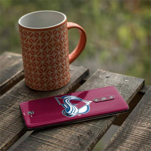NHL Colorado Avalanche Solid Background OnePlus 7 Pro Skin