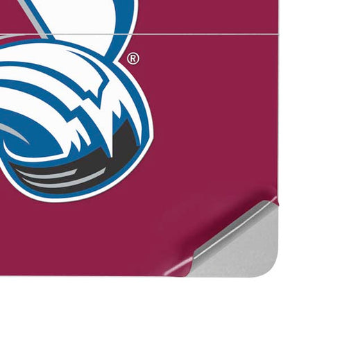 NHL Colorado Avalanche Solid Background Surface Laptop Studio Skin