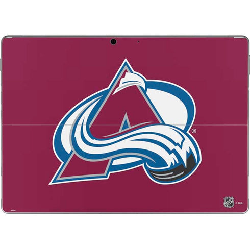 NHL Colorado Avalanche Solid Background Surface Pro 9 Skin