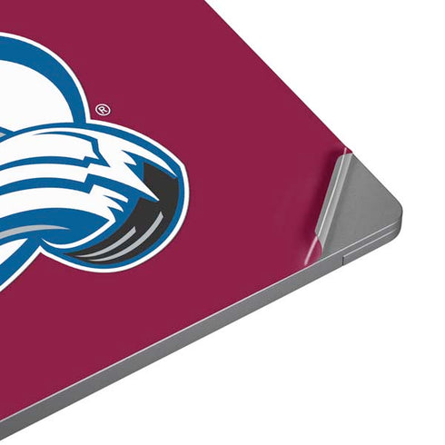 NHL Colorado Avalanche Solid Background Universal Laptop 12in (9.8 x 6.8in) Skin