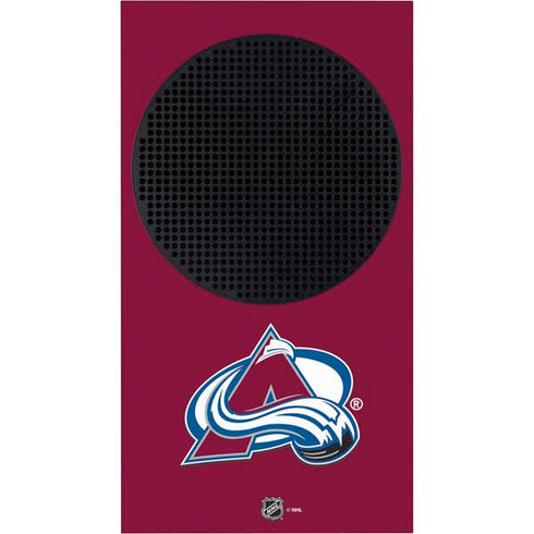 NHL Colorado Avalanche Solid Background Xbox Series S Skins
