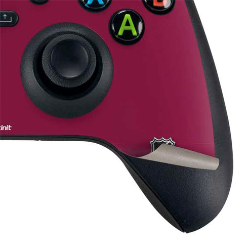 NHL Colorado Avalanche Solid Background Xbox Series X Controller Skin