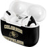 University of Colorado CU Logo on Gold Apple AirPods Pro Skin
