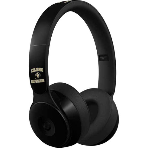 University of Colorado CU Logo on Gold Beats Solo Pro Skin