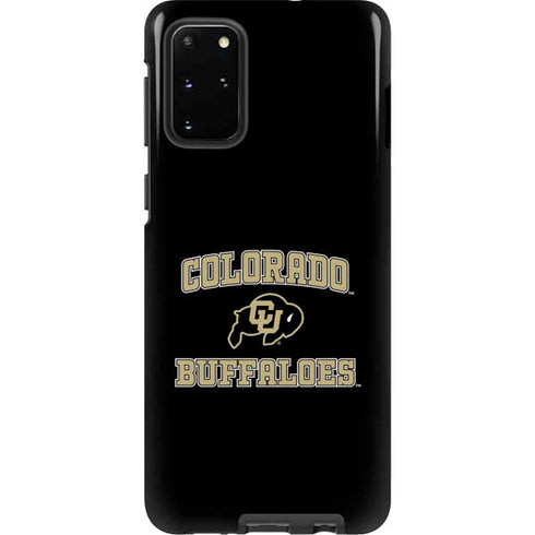 University of Colorado CU Logo on Gold Galaxy S20 Plus Pro Case