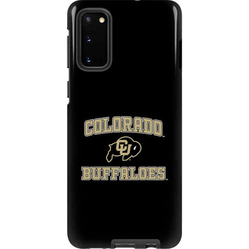 University of Colorado CU Logo on Gold Galaxy S20 Pro Case