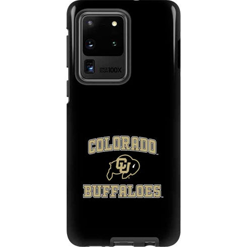 University of Colorado CU Logo on Gold Galaxy S20 Ultra 5G Pro Case