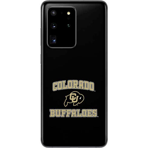 University of Colorado CU Logo on Gold Galaxy S20 Ultra 5G Skin