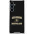 University of Colorado CU Logo on Gold Galaxy S23 FE Clear Case