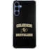 University of Colorado CU Logo on Gold Galaxy S24 Clear Case