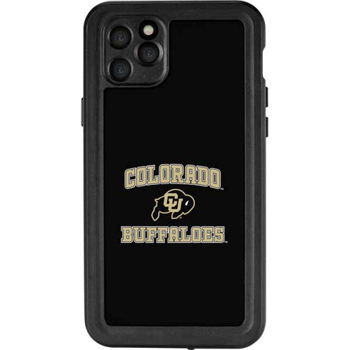 University of Colorado CU Logo on Gold iPhone 11 Pro Max Waterproof Case