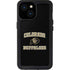 University of Colorado CU Logo on Gold iPhone 15 Waterproof Case