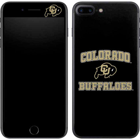 University of Colorado CU Logo on Gold iPhone 8 Plus Skin