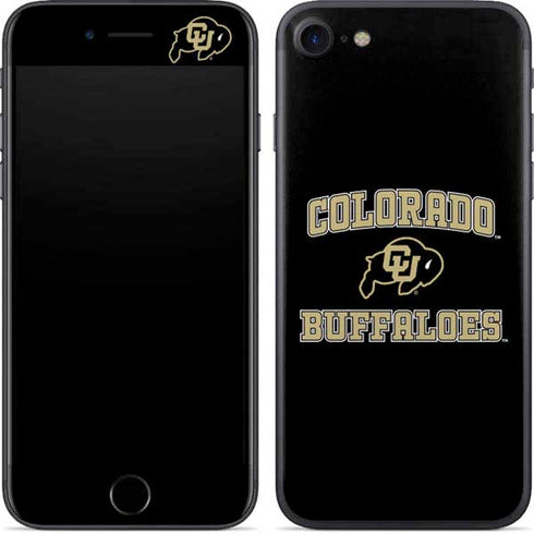 University of Colorado CU Logo on Gold iPhone 8 Skin