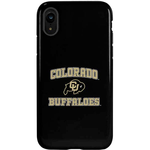 University of Colorado CU Logo on Gold iPhone XR Pro Case