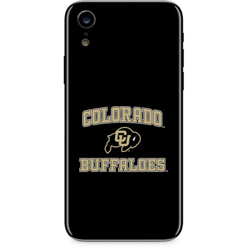 University of Colorado CU Logo on Gold iPhone XR Skin