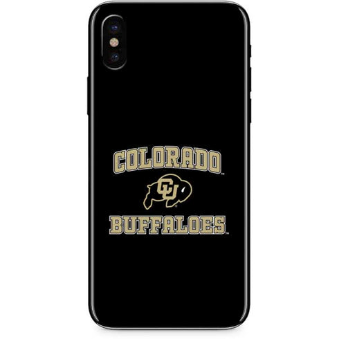 University of Colorado CU Logo on Gold iPhone XS Max Skin