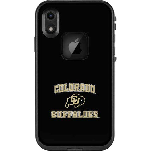 University of Colorado CU Logo on Gold LifeProof Fre iPhone Skin