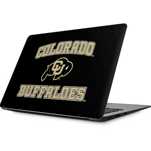 University of Colorado CU Logo on Gold Apple MacBook Skin
