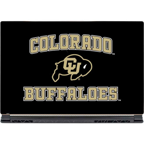 University of Colorado CU Logo on Gold MSI GS65 Stealth Laptop Skin