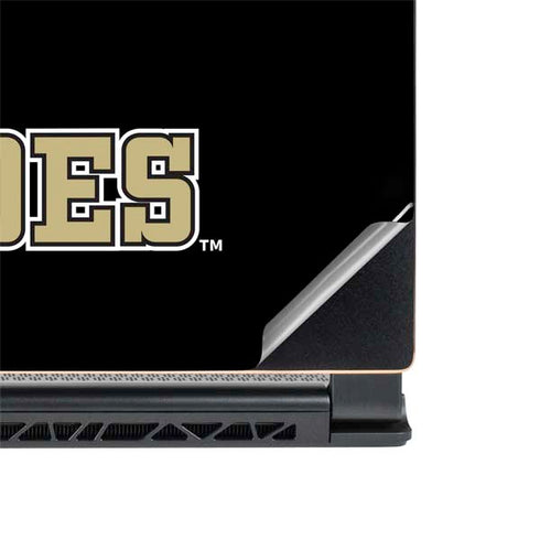 University of Colorado CU Logo on Gold MSI GS65 Stealth Laptop Skin