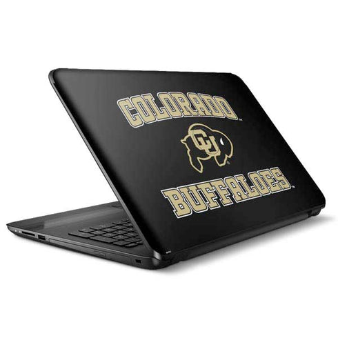 University of Colorado CU Logo on Gold HP Notebook Skin