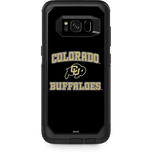 University of Colorado CU Logo on Gold Otterbox Commuter Galaxy Skin