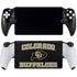 University of Colorado CU Logo on Gold PlayStation Portal Remote Player Skin