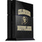 University of Colorado CU Logo on Gold PS4 Console Skin