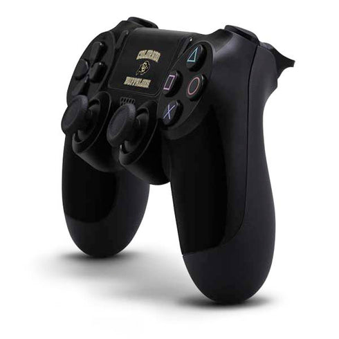 University of Colorado CU Logo on Gold PS4 Controller Skin