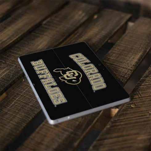University of Colorado CU Logo on Gold Surface Go Skin