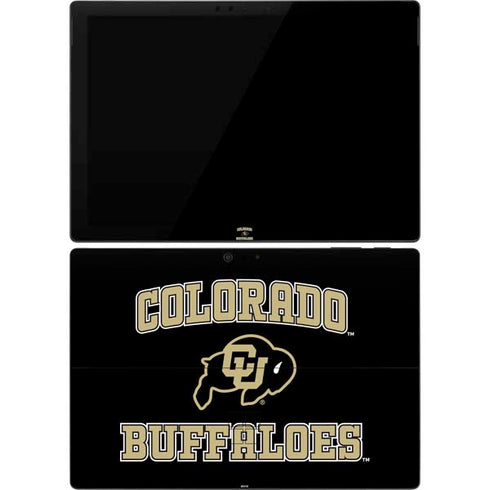 University of Colorado CU Logo on Gold Surface Pro 7 Skin