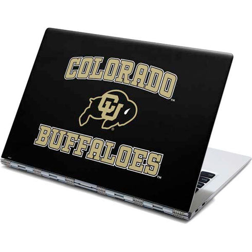 University of Colorado CU Logo on Gold Yoga 910 2-in-1 14in Touch-Screen Skin