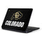 University of Colorado CU Logo on Black Samsung Chromebook Skin