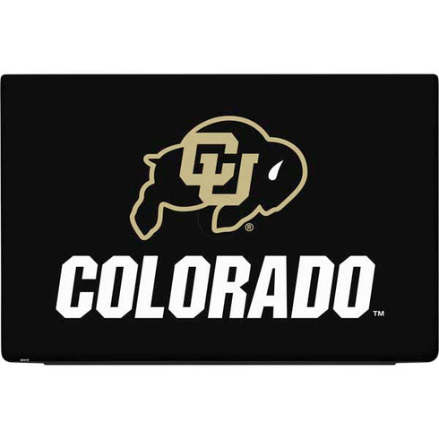 University of Colorado CU Logo on Black Dell Vostro Skin