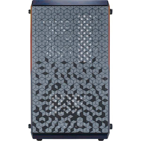 Colorado Flag Dark Wood Cooler Master MasterBox Q300L Mini Tower Skin