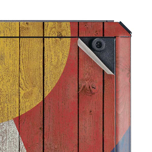 Colorado Flag Dark Wood Cooler Master MasterBox Q300L Mini Tower Skin