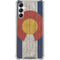Colorado Flag Dark Wood Galaxy A14 5G Clear Case