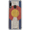 Colorado Flag Dark Wood Galaxy A30 Clear Case