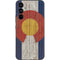 Colorado Flag Dark Wood Galaxy A54 5G Skin