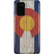 Colorado Flag Dark Wood Galaxy Note20 5G Pro Case
